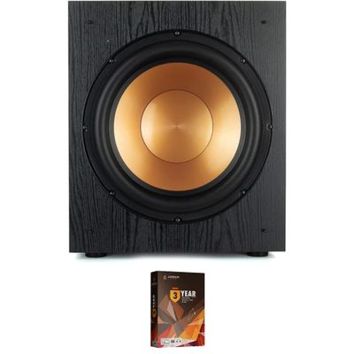 Klipsch SUB-120-BLACK Synergy Black Label Subwoofer Speaker with 3 Year Amber Protection Plan (2020)