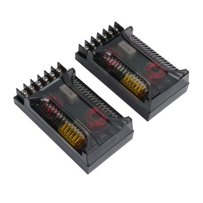 Car Speaker Frequency Divider, 2 Way Car Audio Crossover Exquisite Workmanship Universal Reasonable Wiring ABS Metal for Automotive