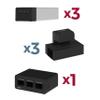 FSE 373-KBEP-3B3C3 Light Use Bundle - KwikBoost EdgePower Desktop Charging Station System view 3