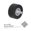 DirectNine Basics 60 Pcs Pinch Roller Shaft Record Repair Pinch Roller Cassette Player Pinch Roller Bearing Roller for Video Recorder Repair Maintenance Pinch Roller Copper Shaft Megaphone, 1.2x0.2cm, Silver view 3