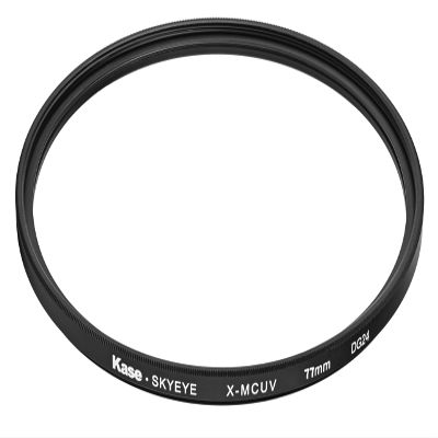 KASE Skyeye 77mm Tele MCUV Shock Proof Tempered Optical Glass Screw-in Filter Anti-Ghosting Anti-Flare Low Reflection Optical Glass Ideal for Telephoto Lenses