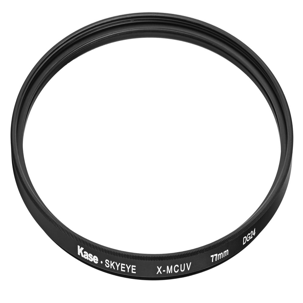 KASE Skyeye 77mm Tele MCUV Shock Proof Tempered Optical Glass Screw-in Filter Anti-Ghosting Anti-Flare Low Reflection Optical Glass Ideal for Telephoto Lenses