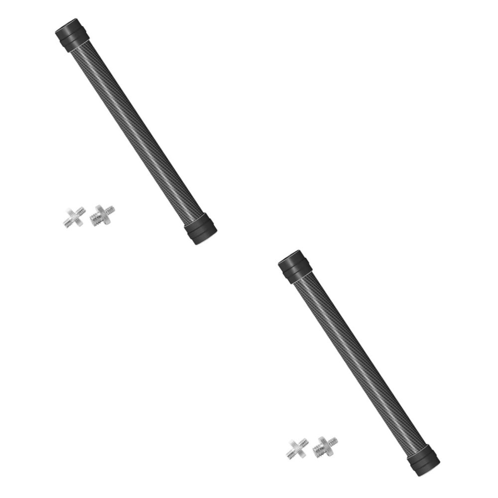 Hemoton 2pcs Fiber Extendable Rod Adapter for -s Lightweight and Portable Camera Extension for Angle Shots