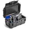 Evergreen ToughBox Tech Organizer  For Camera, Cables, Hard Drives, Compatible with GoPro etc. (Large, Rubber Boot, Black)