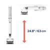 Ergotron  HX Single Ultrawide Monitor Arm with HD Pivot, VESA Wall Mount  for 1000R Curved Monitors Up to 49 Inches, 28 to 42 lbs  HD Pivot, Polished Aluminum view 4