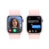 Apple Watch Series 9 [GPS + Cellular, 41mm] - Aluminum Case with Pink Sport Loop, One Size (Renewed) view 4