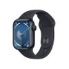 Apple Watch Series 9 GPS 41mm Midnight Aluminum Case with Midnight Sport Band - M/L (Renewed) view 1