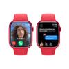 Apple Watch Series 9 [GPS, 45mm] - (PRODUCT)RED Aluminum Case with (PRODUCT)RED Sport Band, M/L (Renewed) view 4
