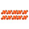 Glomora Garden Hose Connector 10Pcs, 2 Way Plastic Water Splitter, Durable Hose Adapter for Irrigation & Watering, Lawn, Greenhouse view 3