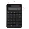 Glomora 2-in-1 Wireless Numeric Keypad, Mini USB 29 Keys Keyboard & Calculator with LCD, for Laptop PC Desktop view 2