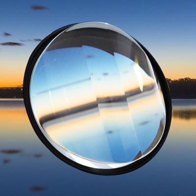 77mm Glass Prism, Camera Effect Filters, Foreground Blurred Stretch Special Effect, with Storage Bag, for Creative Photography, SLR Photography Accessories