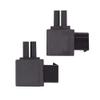 NFHK 2pcs/lot ATX 8P EPS Male to Female 90 Degree Up Down Angled Power Header Adapter for CPU 12V view 1