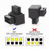 NFHK 2pcs/lot ATX 8P EPS Male to Female 90 Degree Up Down Angled Power Header Adapter for CPU 12V view 4
