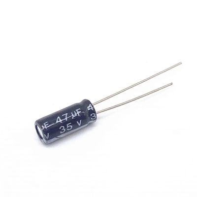 50PCS HIGT Quality 35V47UF 5 * 11mm 47UF 35V 5 * 11 Electrolytic Capacitor