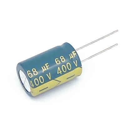 2PCS 400V68UF 68UF 400V Aluminum Electrolytic Capacitor high-Frequency 16 * 25MM