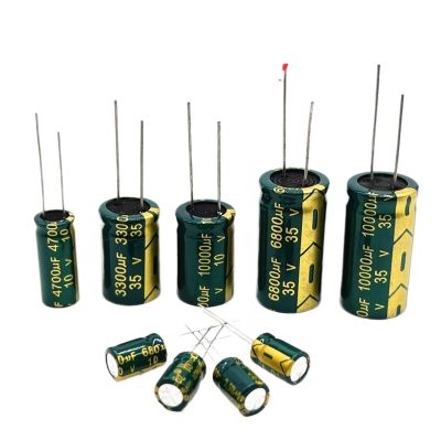 High Frequency Electrolytic Capacitor 16V 25V 20% 100UF 220UF 330UF 470UF 680UF 1000UF 2200UF 3300UF (Size : 16V3300UF 10PCS)