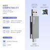 3in1 USB C 3.0 SD Micro SD 2.0 Card Reader+10 Slots Micro SD Card Reader view 2