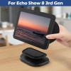 LeeQinersw Show 8 3rd Gen Compatible Adjustable Stand - Swivel & Tilt Non-Slip Base, Black view 2