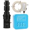 1080P HDMI USB Digital Industrial Microscope & 500X C-Mount Lens Whit 56-LED Adjustable Ring Light view 1