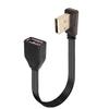 STUPDOLERI 90 Degree USB Extension Cable - USB Male to Female Data Cable, 10CM view 3