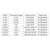75W Dual Output Switching Power Supply 5V 10V 12V 15V 24V D-75A D-75B D-75C +5v -5v +12V -12V +15V -15V -24v AC DC Converter (Size : D-75 5V 7A -5V 7A, Color : 75W) view 2