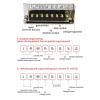 75W Dual Output Switching Power Supply 5V 10V 12V 15V 24V D-75A D-75B D-75C +5v -5v +12V -12V +15V -15V -24v AC DC Converter (Size : D-75 5V 7A -5V 7A, Color : 75W) view 3