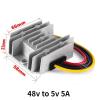 48v to 5v 5A-20A DC-DC Converter 48v to 5v Buck Converter Step Down Converter (Color : 48v to 5v 5A, Size : 48V_5V) view 2