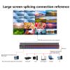 ICUIXIAN 16x16 HDMI Matrix Switch 4K30Hz with Web GUI-Rs 232-IR Control, Rack Mounted HDMI Matrix 16x16 with EDID Management,HDCP, DTS-HD Master Audio Transmission (16-in 16-Out Switcher Splitter) view 3