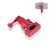 NovelGoal Aluminum Alloy Super Clamp Bike Bicycle Clip for Action Camera Metal Bike Bicycle Motorcycle Handlebar Mount Holder Clamp (Red) view 2