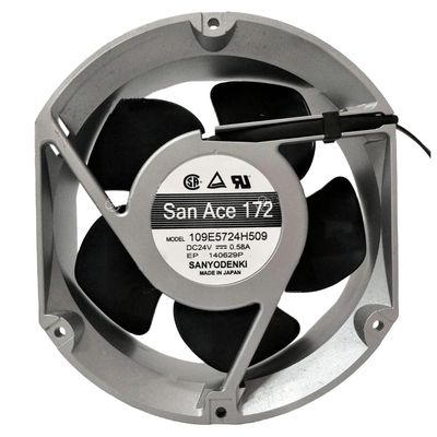 109E5724H509 24V 0.58A 172MM Fan - 13.9W 17251 55DB 2-Wire Cooling Fan