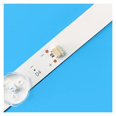 SmtseC LED Backlight Strip 8 lamp for HL-00430A30-0402S-01 A3 3X8 3080543Z10DTZ001 for Ho.lle/Berg TV-led43fhd100t2 for Arie/l.li LED-4328T2