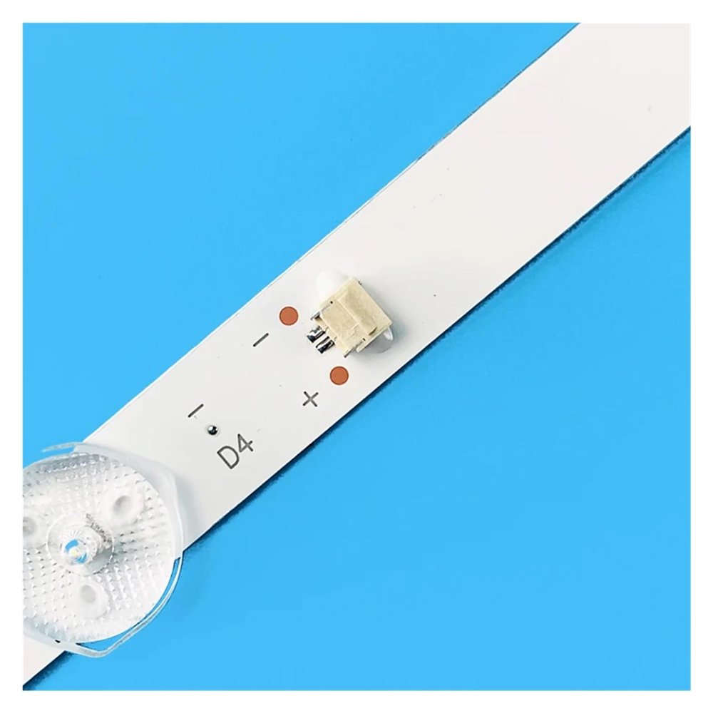 SmtseC LED Backlight Strip 8 lamp for HL-00430A30-0402S-01 A3 3X8 3080543Z10DTZ001 for Ho.lle/Berg TV-led43fhd100t2 for Arie/l.li LED-4328T2