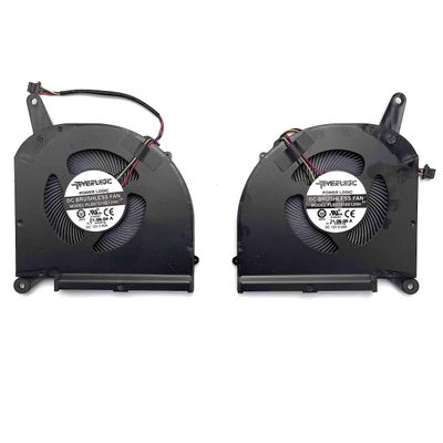 New CPU+GPU Cooling Fan for Gigabyte Aero 15 OLED, Aero 17 HDRRP75XA RP77XA, Aorus 15G 17G (0.28 inch Thick)