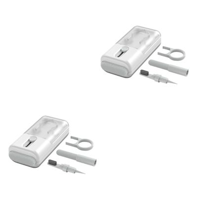 Toyvian 2sets Multipurpose Headphone Cleaning Kit Softening Brush Compatible Headsets Mobile Phones Computers and More for Electronics Cleaning