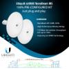 Wireless Bridge Ubiquiti NBE-M5-16 PRE-CONFIGURED, Bundle of 2 Ubiquiti NanoBeam M5, Point to Point Outdoor WiFi Bridge, Plugh and Play, 5GHz, 150+Mbps, 15+km Link Range, Network Bridge view 2