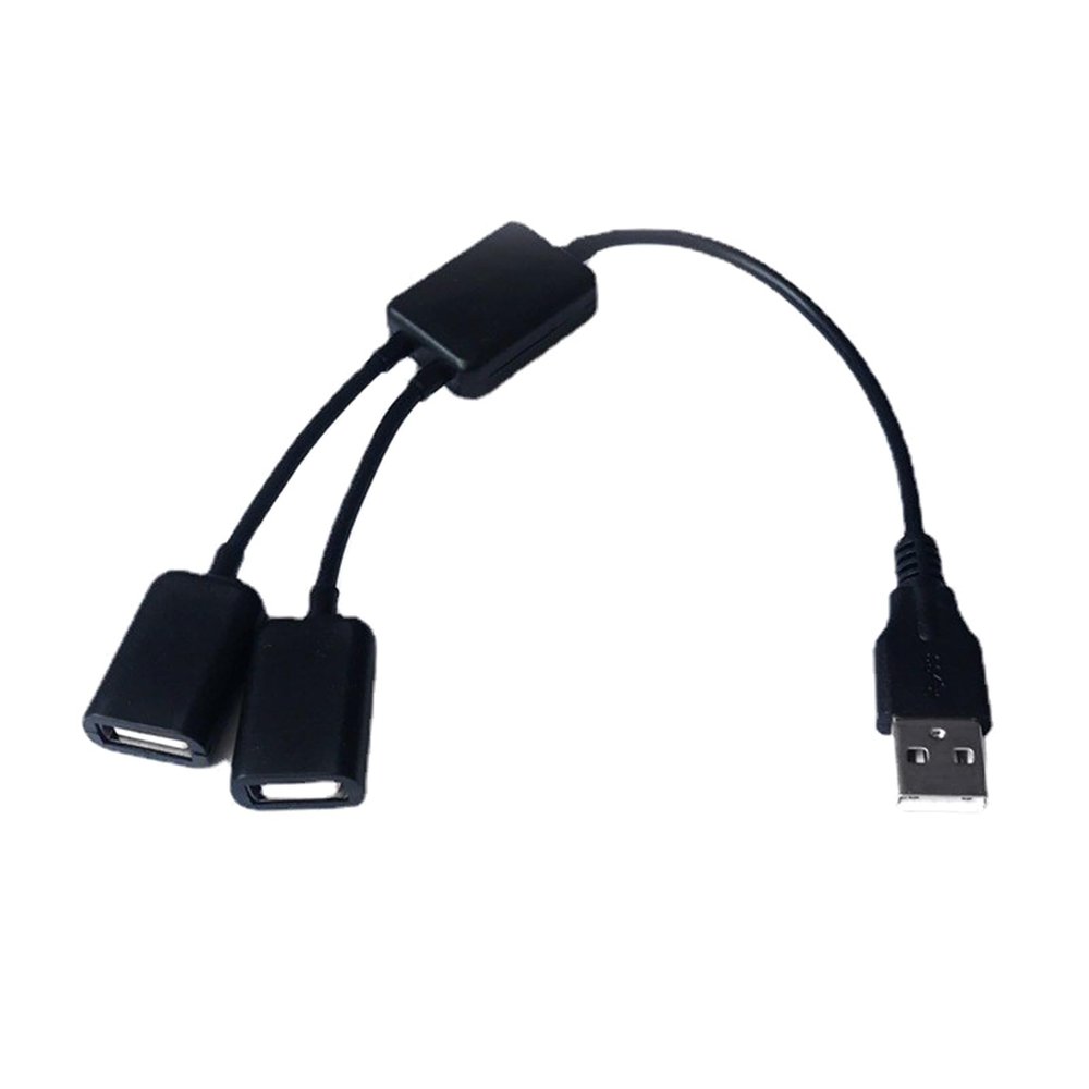 DGFJY USB Splitter Y Cable 1 Male to 2 Female USB Expander Hub Multi USB Port Extender Data Charger Split Adapter for Laptop USB Hub Splitter Laptop USB Splitter