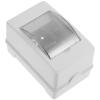 JECOMPRIS Breaker Box Distribution Box Outdoor Electrical 3 Way Power Distribution view 1