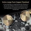 Janryzone Cassette Player-Cassette to MP3 Converter with Tape Converter Software- Auto Reverse Clear Stereo Cassette Tape Player-Built-in Cool Copper Wheel MovementEarphone view 2
