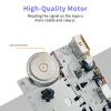 Janryzone Cassette Player-Cassette to MP3 Converter with Tape Converter Software- Auto Reverse Clear Stereo Cassette Tape Player-Built-in Cool Copper Wheel MovementEarphone view 4