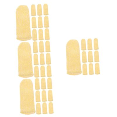 Gatuida 40pcs Cut Finger Guards Cut Resistant Finger Sleeves Thumb Covers Safe for Cooking