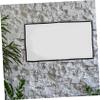 HOMSFOU 2pcs Projector Screen for Bedroom Office Classroom Wide View Light Absorbing Border High Durability view 2