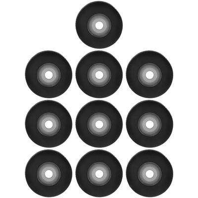CHILDWEET Cassette Tape Pinch Roller Replacement for Tape Recorders Audio Players Durable Bearing Roller for Video Cassette Deck Maintenance Repair 10Pcs