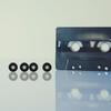 CHILDWEET Cassette Tape Pinch Roller Replacement for Tape Recorders Audio Players Durable Bearing Roller for Video Cassette Deck Maintenance Repair 10Pcs view 2