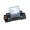 KKFAUS 10set AC/DC 12V 24V 36V 48V 110V 220V Coil Power Relay LY2NJ with Socket (Color : DC, Size : 220V) view 1