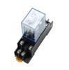 KKFAUS 10set AC/DC 12V 24V 36V 48V 110V 220V Coil Power Relay LY2NJ with Socket (Color : DC, Size : 220V) view 3