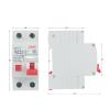 KKFAUS 30mA 230V 50/60 HZ Residual Current Circuit Breaker with Over Current and Leakage Protection (Color : 1P N, Size : 40A) view 3