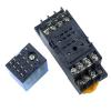 KKFAUS 10Pcs MY4NJ 14PIN 4DPDT Electronic Micro Mini Electromagnetic Relay 5A Coil with PYF14A Socket Base DC12V DC24V AC110V 220V (Size : DC12V) view 4