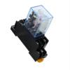 KKFAUS 10set AC/DC 12V 24V 36V 48V 110V 220V Coil Power Relay LY2NJ with Socket (Color : AC, Size : 380V) view 4