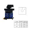KKFAUS DIN Rail Mounted 32A 660V Dual Power Circuit Control Selector LW26-32/2 Two Poles Silver Contact Rotary Cam Switch (Color : 102) view 2