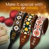 Art Tribute Personalized Camera Strap Orange Flowers - Add Your Text and We Make It Especially For You - Get Your Own Custom Camera Strap, No Shipping Cost! view 2